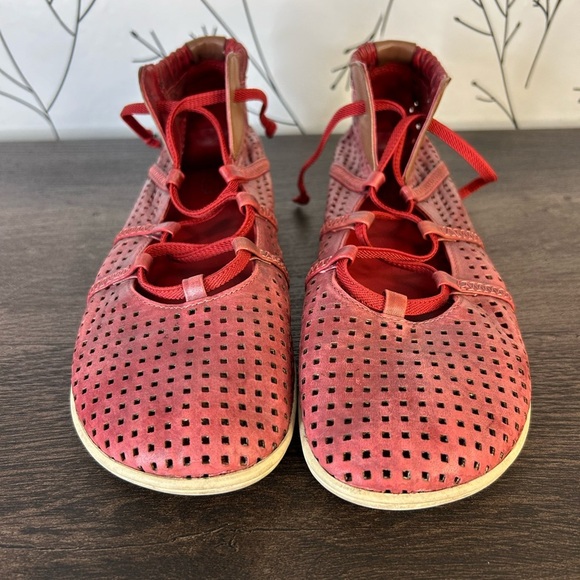 Regarde le Ciel Leather Slip Ons - Picture 3 of 8